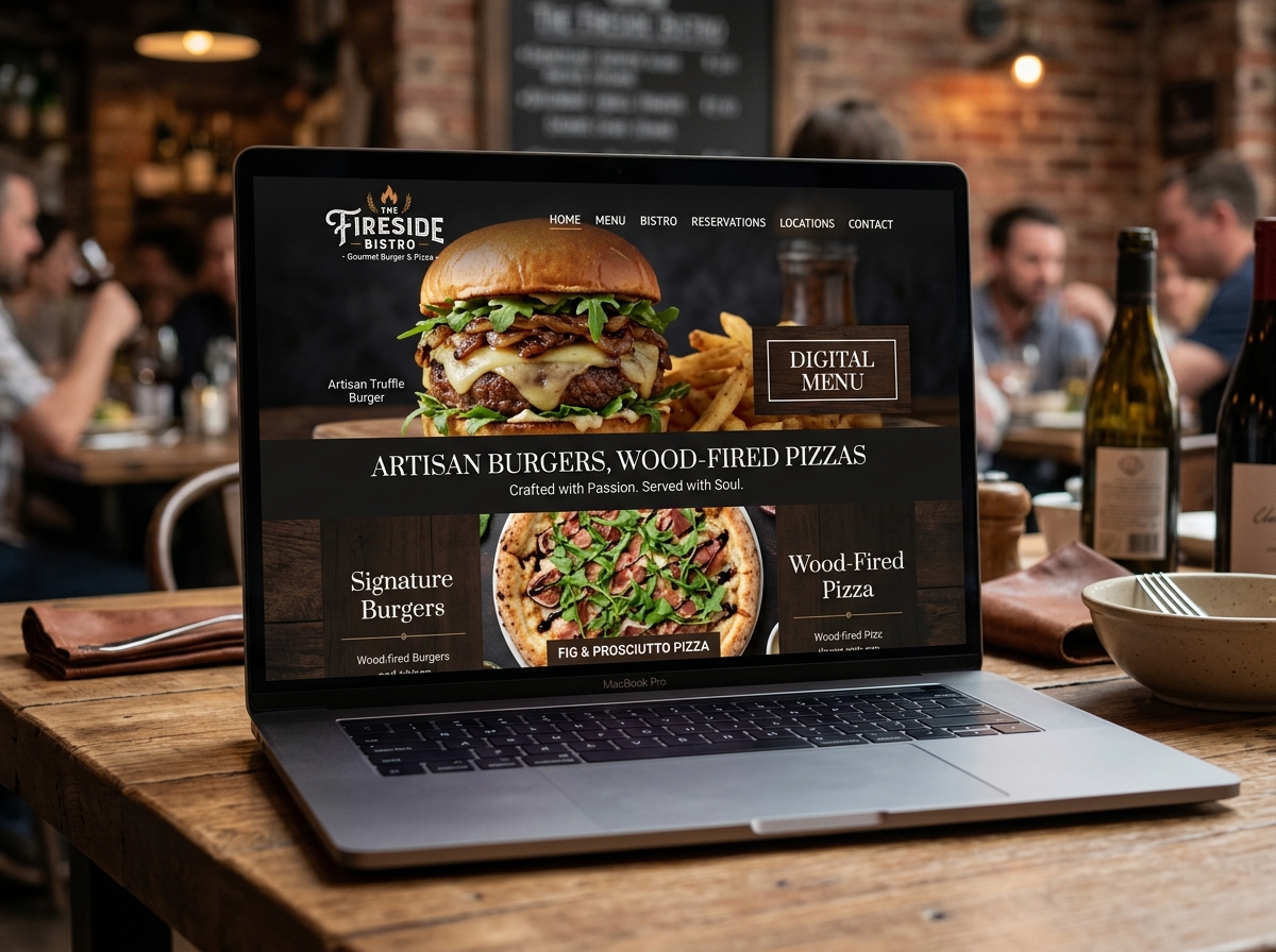 Exemplo de projeto para restaurante com cardápio digital